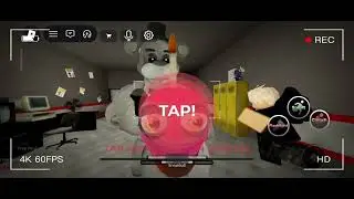 2 noobs try to survive one minute in foxy from FNAF DOOM...  (Yikes)
