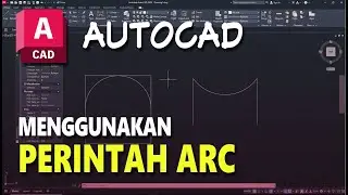 AutoCAD How to Use the Arc Command