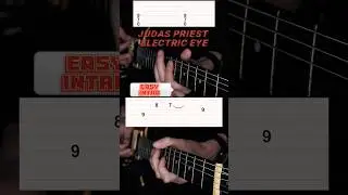 Easy Guitar Lesson For Beginners - Judas Priest &mdash; The Hellion #judaspriesttabs #easyguitar