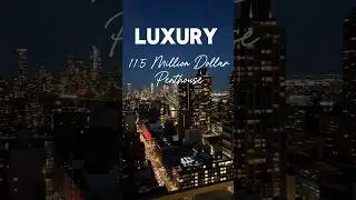✨11.5 Million Dollar Penthouse✨ #nyc#penthouse#realestate#luxurylifestyle#networking#fashion n