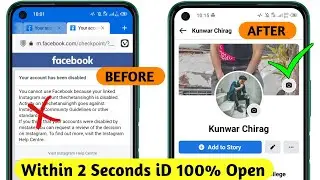 Your account has been disabled || Visit instagram help center || How to recover disabled facebook id