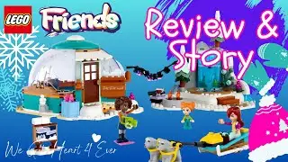 A Lego Igloo 🤯 Story & Review Lego friends igloo holiday adventure 2023 (￼41760)