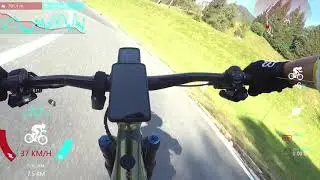 MTB, von Ferlach zum alten Loibl &Uuml;bergang, Abfahrt &uuml;bers Loibltal