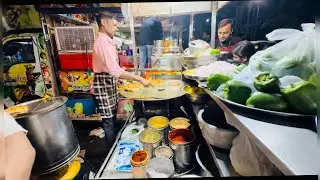 मुंबई का मशहूर तवा पुलाव के साथ पाव भाजी | Tawa Pulao | Pav Bhaaji | Street Food Mumbai
