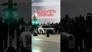 T1 GTR runs a 6.7 quarter mile #dragracing #r35gtr