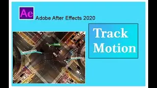Adobe After effect2020 ma Motion track/One point tarcking....