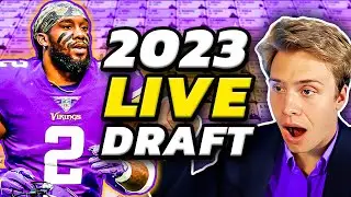 2023 Fantasy Football Mock Draft ! (Live)
