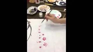 陳怡璇老師 20150610梅枝和梅花