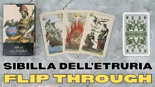 Sibille dell&rsquo;Etruria - Flip Through &ndash; Carte della Divinazione 2006 Fabbri Editori