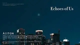 Echoes of Us. #citypop #cover #aimusic #citypopbeats #citypopvibes #citypops