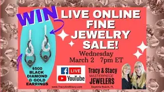 Live Online Fine Jewelry Sale with Masterpiece Jewelers
