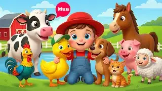 Los Sonidos de los Animales de la Granja | Canciones Infantiles Mix | Funny Funny TV