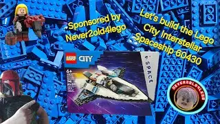 Let's build the Lego City Interstellar Spaceship 60430 sponsored by @Never2old4bricks