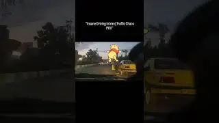 Daily chaos on the streets&hellip; 🚦 Who needs rules anyway? 🤯 #crazydriving #driving #drivinginiran