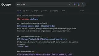 Fake Ethereum Denver website linked to notorious phishing wallet