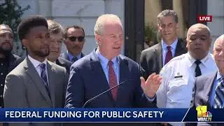LIVE: New federal funding intended to help reduce violent crime and improve public safety in Balt&hellip;