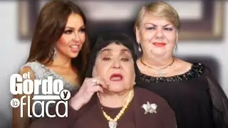 Thalía quiso arrancar 