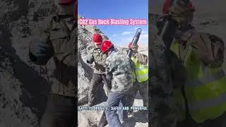 #rockblasting #nonexplosive #rockbreaking #co2rockbreaking #co2rockblasting #quarrying #mining