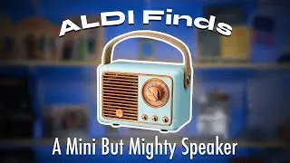 A Mini but Mighty Retro Bluetooth Speaker from ALDI