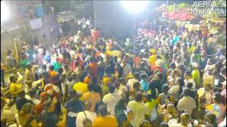DRONE: MAHAUT DOMINICA CARNIVAL OPENING 2026 FT SIGNAL BAND - AERIAL DOMINICA