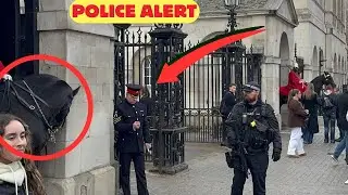 🚨BREAKING! Digital ID Protests Trigger Full Police Alert at Horse Guards