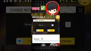 invisible space kaise dale😯?|Mlr gamer #free fire #trending #shorts