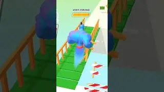 Muscle Rush Game play 💪🏃 #3dgameplay #shortvideo #pdrpriyu
