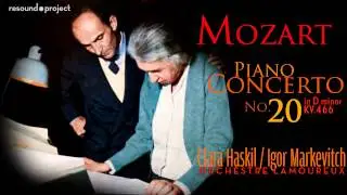 Mozart. Piano Concerto 20 - Haskil, Markevitch 1960