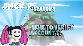 TUTORIAL VERIFY ACCOUNT IN JNCK-PS #growtopiaprivateserver