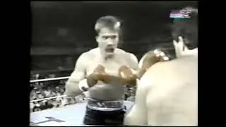 Pierre Coetzer vs Bobby Hitz Full Fight Knockout & Highlights! KO1. pre Bowe, Bruno, Foreman.1989.