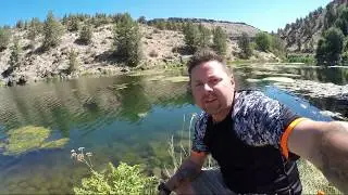Freshwater spearfishing fun SO