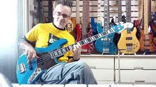 High End Japanese bass Guitars; Moon JB4A Preshipment Sound Check / Bass Review