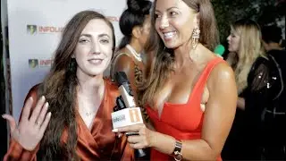 Red Carpet Interview with Amber Martinez (Euphoria, Wandavision) at INFOLIST Pre-Emmys Soiree