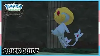 How To Get The Legendary Uxie *The Plate Of The Lakes* In Pokemon Legends Arceus | Quick Guide