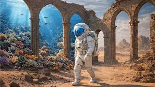 AI Video Art 4K Ghosts Of the Sea: Mechanical Animals on the desert | Echoes of the Rust