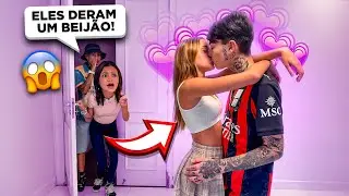 FLAGUEI A MANU MAIA DANDO UM BEIJÃO NO NAMORADO!