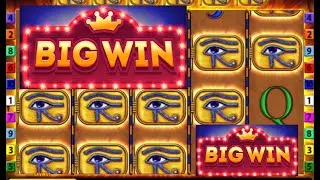MAX BET!! 130.000+ WIN ON EYE OF HORUS SLOT MACHINE 🤯😱
