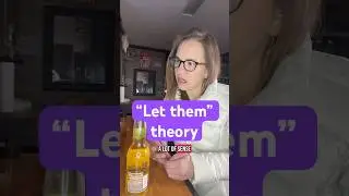 The let them theory by Mel Robbins is something everyone should live by. It&rsquo;s so freeing 🙌 #letthem