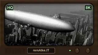 The Hindenburg Explodes (1937) | 8K HQ | @remAIke_IT