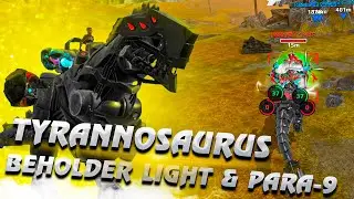 Tyrannosaurus Beholder light & Para-9 ::: Jurassic Monster World Dinosaur War