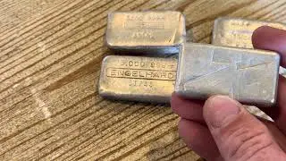 Some New 5 oz Engelhard bars!