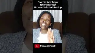 Short Powerful Prayer: Your Breakthrough Is About to Be Fulfilled #prayer #faith #powerfulprayer
