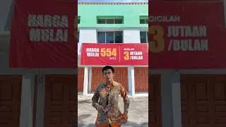 Ruko Murah 2 Lantai dekat Pintu Tol Hanya 500jtaan. #shorts #youtubeshorts #shortvideo