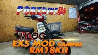 EX5 Modified SAMPAI RM18K??!! | VLOG