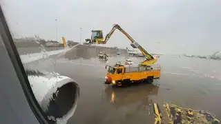 FLIGHT REPORT | SNOWY WEATHER |PEGASUS AIRLINES A320 NEO | SAW -ERC