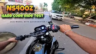 Ns400z Hard core Ride Test🔥| 2025 Ns400z | Rakko vlogs