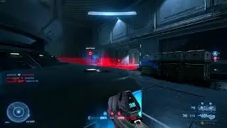 Arena Stronghold on Recharge- Halo Infinite Multiplayer Flight Gameplay