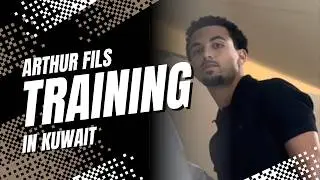 Arthur Fils training in Rafa Nadal Academy Kuwait 🇰🇼 November 2025 🎾 