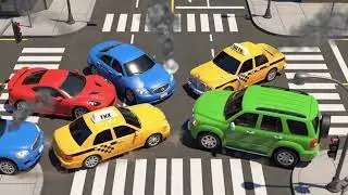 Miss Rachel Traffic Tight | Traffic Light Crash