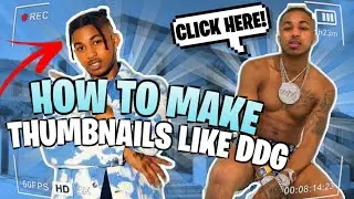 HOW TO MAKE THUMBNAILS LIKE DDG ON IPHONE/ANDROID!! *EASY*